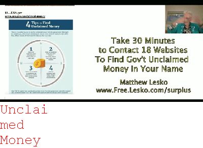 mass Treasury Unclaimed Money